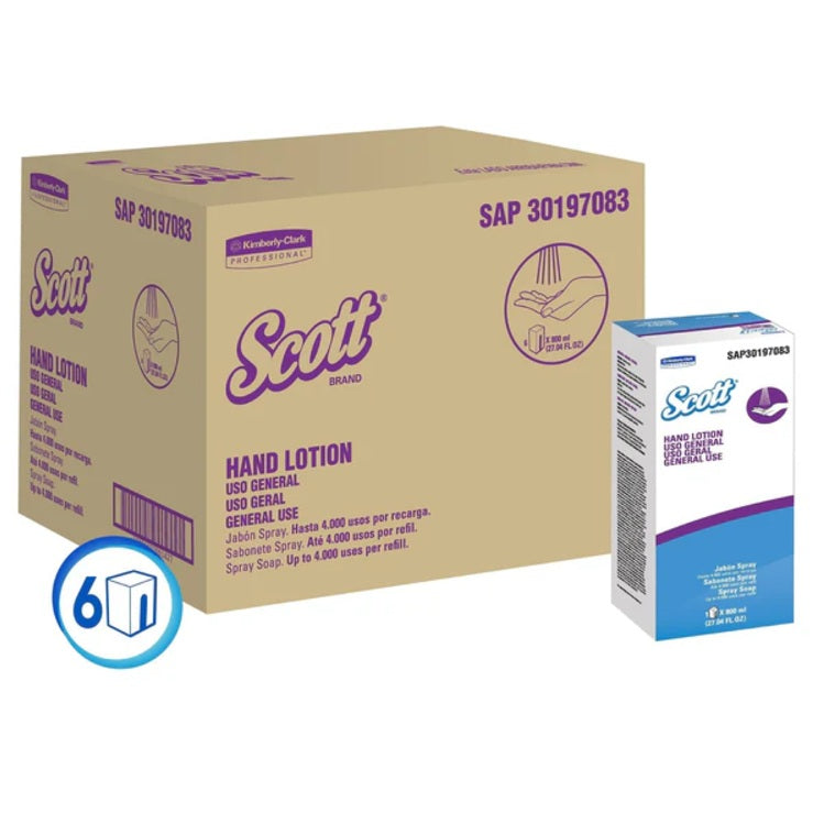 Jabón Spray Scott Cosmético 6x800ML