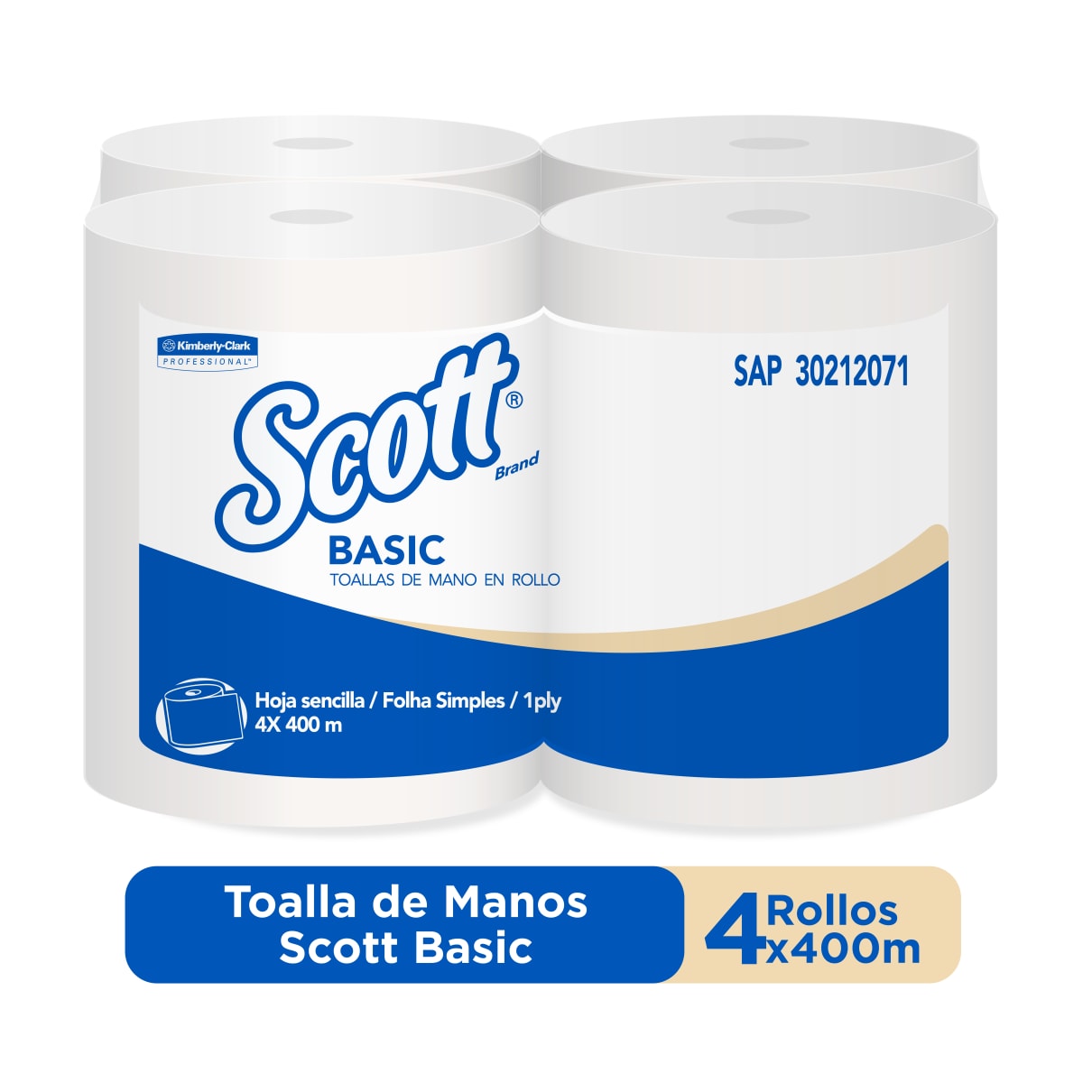 Toalla Scott Basic 400 Metros