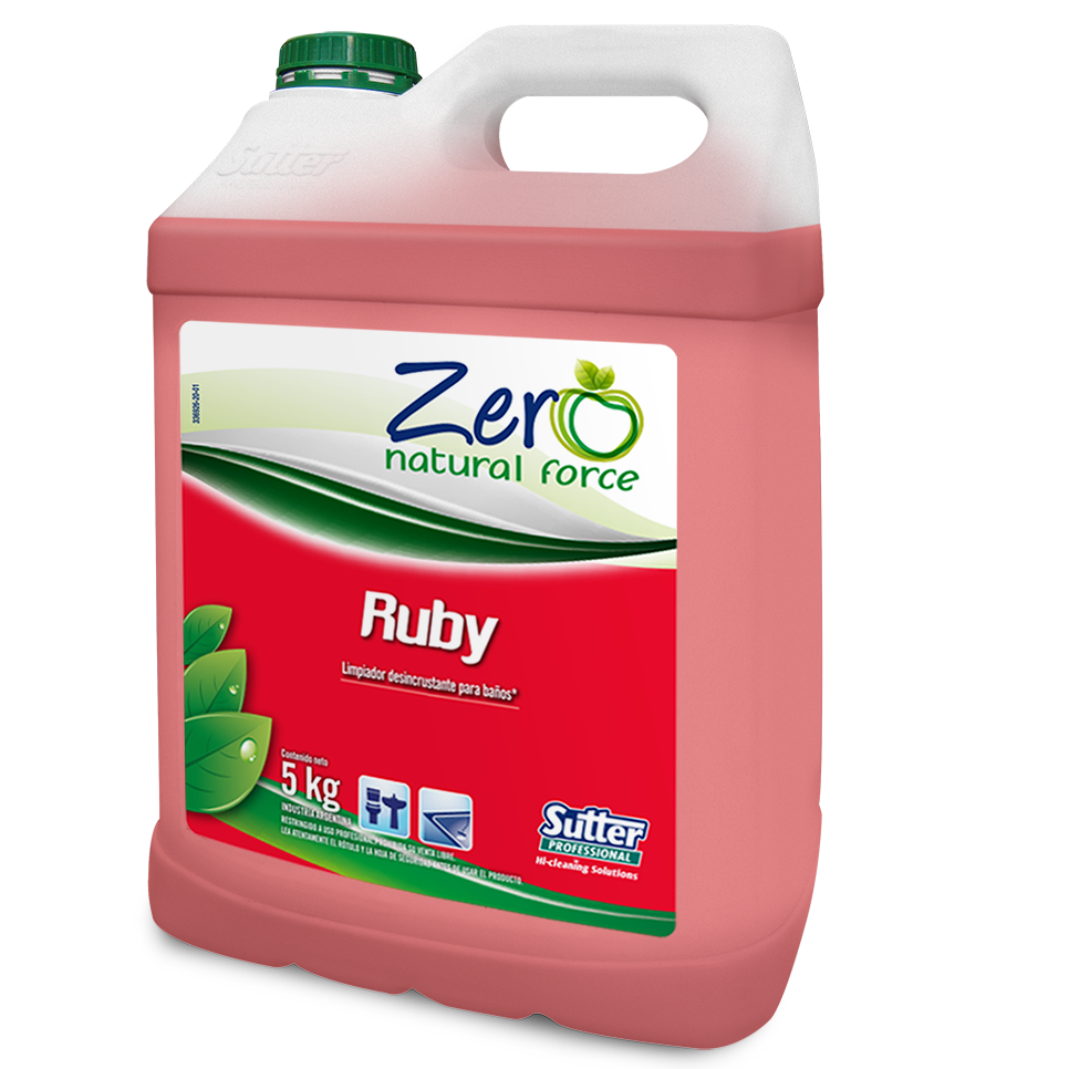 Eliminador De Sarro Superconcentrado Para Baño Ruby Easy Bidón