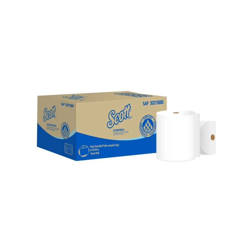 Toalla en Rollo Jumbo Scott Pure 350 - (6 rollos de 350 Metros)