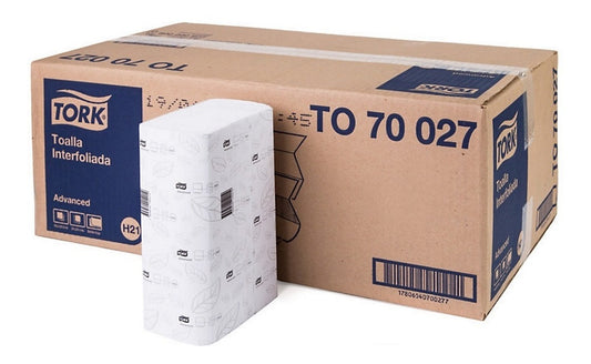 Toalla Interfoliada Tork Advanced - (16x200 Hojas)