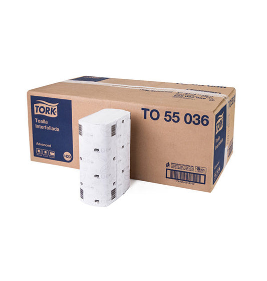 Toalla Interfoliada Tork Universal - (16 Paquetes x 250 Hojas)